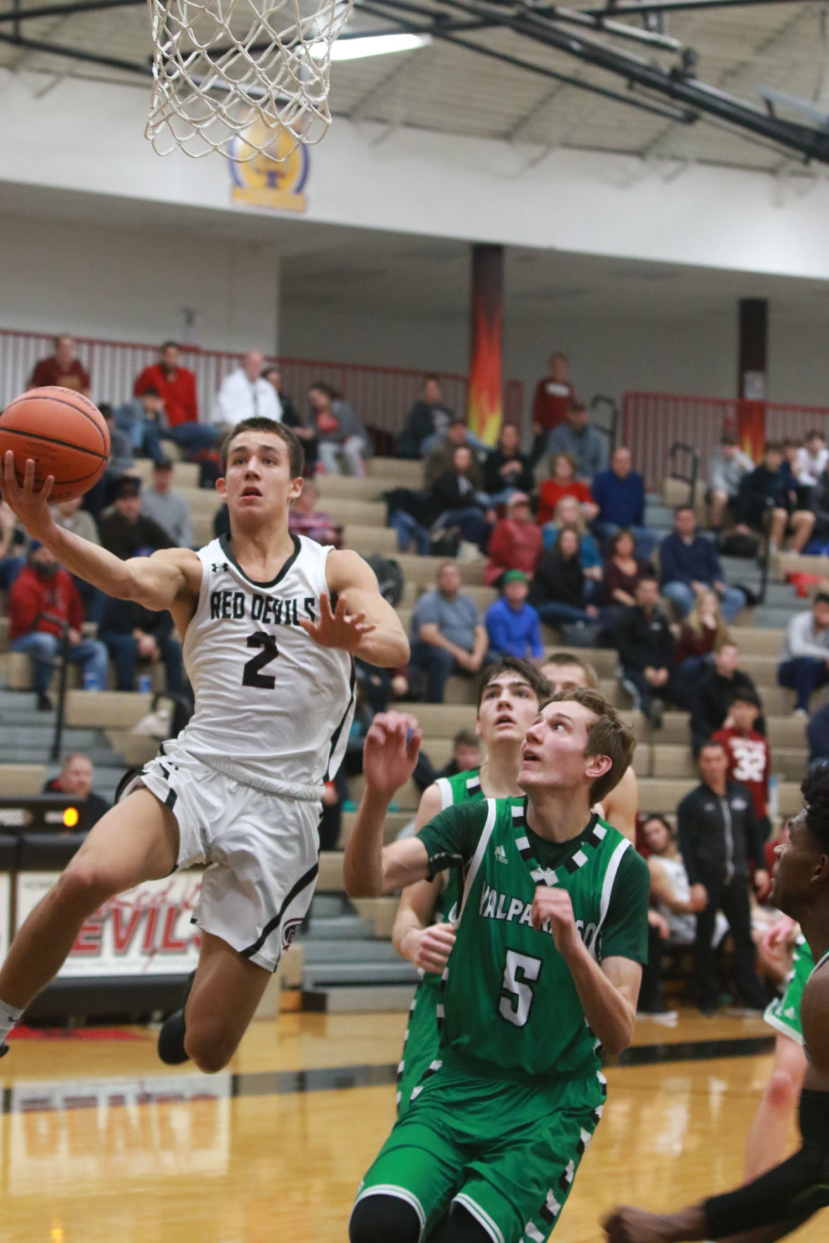 Gallery: Boys basketball - Valparaiso at Lowell
